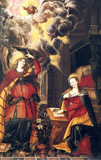 Annunciation, Jakob Mertens